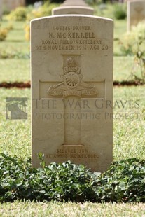 BEIRUT WAR CEMETERY - McKERRELL, NEIL