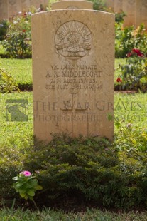 BEIRUT WAR CEMETERY - MIDDLECOAT, ALAN RUSSELL