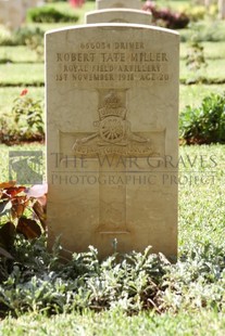 BEIRUT WAR CEMETERY - MILLER, ROBERT TATE