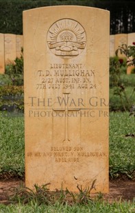 BEIRUT WAR CEMETERY - MULLIGHAN, THOMAS DUDLEY