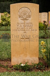 BEIRUT WAR CEMETERY - MURRAY, WILLIAM ALBERT