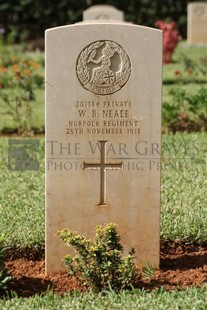 BEIRUT WAR CEMETERY - NEALE, W B