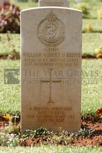 BEIRUT WAR CEMETERY - O'KEEFFE, WILLIAM ROBERT