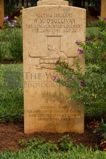 BEIRUT WAR CEMETERY - O'SULLIVAN, WILLIAM MARTIN