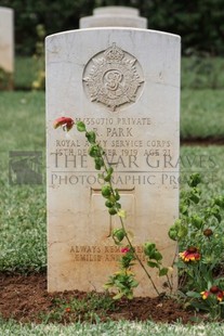 BEIRUT WAR CEMETERY - PARK, RICHARD