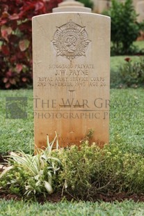 BEIRUT WAR CEMETERY - PAYNE, JOHN