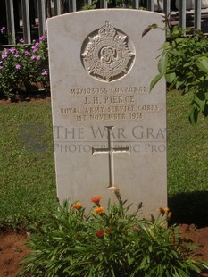 BEIRUT WAR CEMETERY - PIERCE, J H