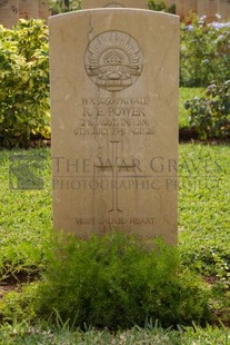 BEIRUT WAR CEMETERY - POWER, ROBERT EDWARD