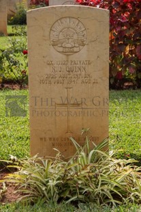 BEIRUT WAR CEMETERY - QUINN, NOEL JAMES