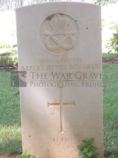 BEIRUT WAR CEMETERY - RENSHAW, ALBERT HENRY