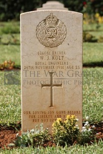 BEIRUT WAR CEMETERY - ROLT, WALTER JOHN