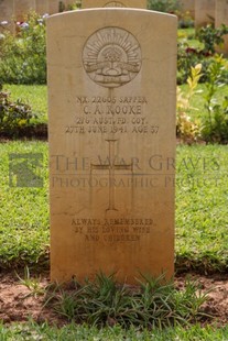 BEIRUT WAR CEMETERY - ROOKE, CLIFFORD AUBREY