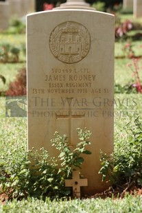 BEIRUT WAR CEMETERY - ROONEY, JAMES