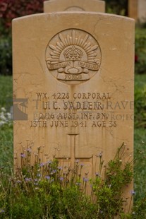 BEIRUT WAR CEMETERY - SADLEIR, JOHN CROFTON