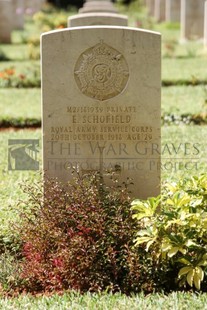 BEIRUT WAR CEMETERY - SCHOFIELD, E