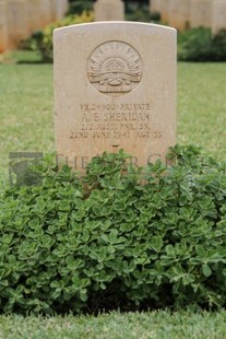 BEIRUT WAR CEMETERY - SHERIDAN, ARTHUR ERNEST