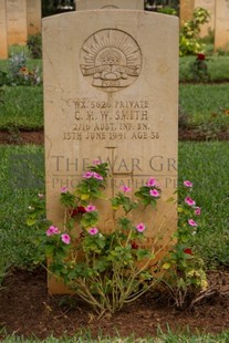 BEIRUT WAR CEMETERY - SMITH, CHARLES MITCHELL WATSON