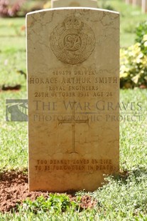 BEIRUT WAR CEMETERY - SMITH, HORACE ARTHUR