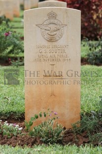 BEIRUT WAR CEMETERY - SOUTER, GORDON STEWART