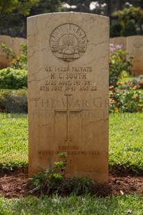 BEIRUT WAR CEMETERY - SOUTH, ALAN CREIGHTON