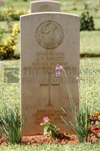 BEIRUT WAR CEMETERY - SPRATT, STEPHEN FRANK