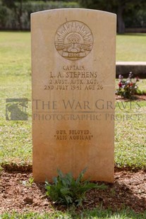 BEIRUT WAR CEMETERY - STEPHENS, LLEWELLYN ASQUITH