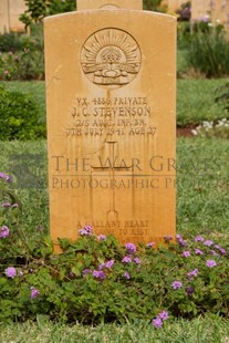 BEIRUT WAR CEMETERY - STEVENSON, JAMES CULLEN