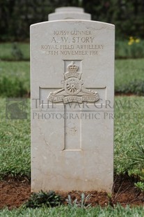 BEIRUT WAR CEMETERY - STORY, A W