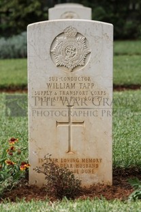 BEIRUT WAR CEMETERY - TAPP, WILLIAM