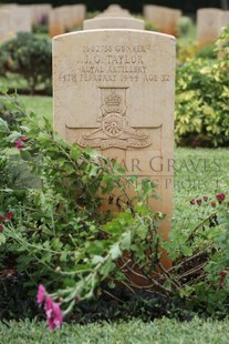 BEIRUT WAR CEMETERY - TAYLOR, JOSEPH GEORGE