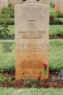 BEIRUT WAR CEMETERY - THOMSON, JOHN