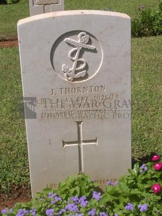 BEIRUT WAR CEMETERY - THORNTON, JOHN