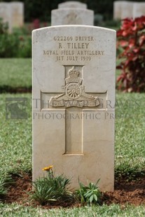 BEIRUT WAR CEMETERY - TILLEY, R