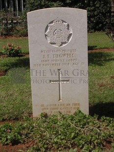 BEIRUT WAR CEMETERY - TUGWELL, JOHN EATON