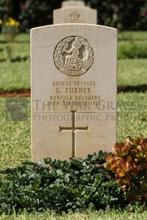 BEIRUT WAR CEMETERY - TURNER, G