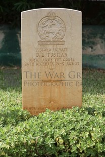 BEIRUT WAR CEMETERY - TUSTIAN, DAVID LLEWELLYN