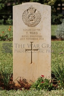 BEIRUT WAR CEMETERY - WARD, T