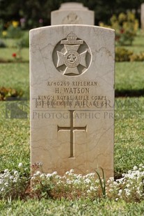 BEIRUT WAR CEMETERY - WATSON, HERBERT