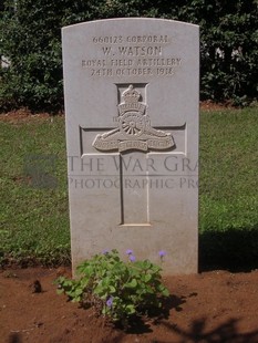 BEIRUT WAR CEMETERY - WATSON, W