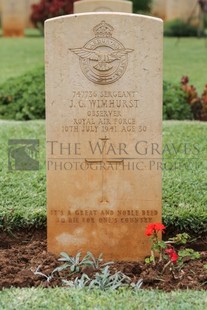 BEIRUT WAR CEMETERY - WIMHURST, JOHN COLLARD