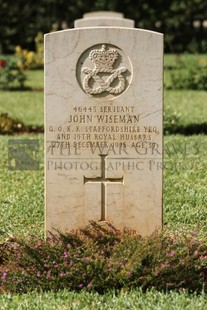 BEIRUT WAR CEMETERY - WISEMAN, JOHN