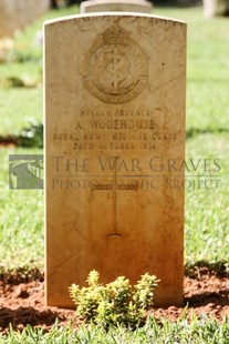 BEIRUT WAR CEMETERY - WODEHOUSE, A