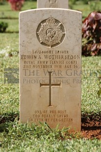 BEIRUT WAR CEMETERY - WOTHERSPOON, EDWIN ALBERT