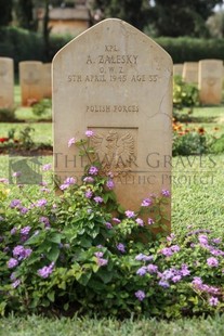 BEIRUT WAR CEMETERY - ZALESKI, ALEKSANDER