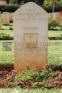 BEIRUT WAR CEMETERY - ZARCZYNSKA, B