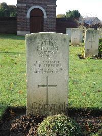 Combles Communal Cemetery Extension - Jeffries, Horace Edgar