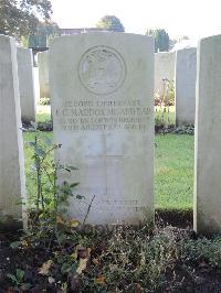 Combles Communal Cemetery Extension - Maddox, Leonard George