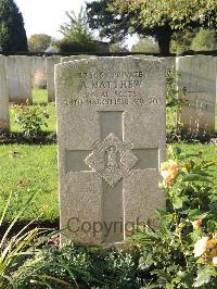 Combles Communal Cemetery Extension - Matthew, A