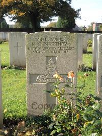 Combles Communal Cemetery Extension - Matthews, Norman G.