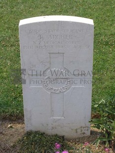 ANCONA WAR CEMETERY - ARCHER, FREDERICK